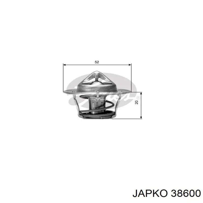 Автомобільний термостат Japko 38600 ціна, від 6.67 USD