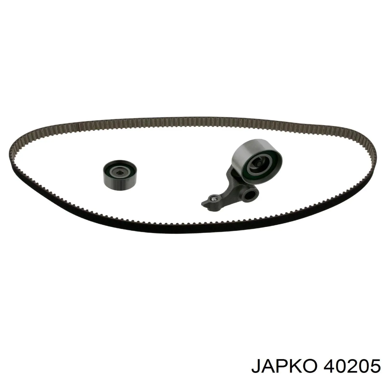Зубчастий ремінь Japko 40205 ціна, від 37.91 USD