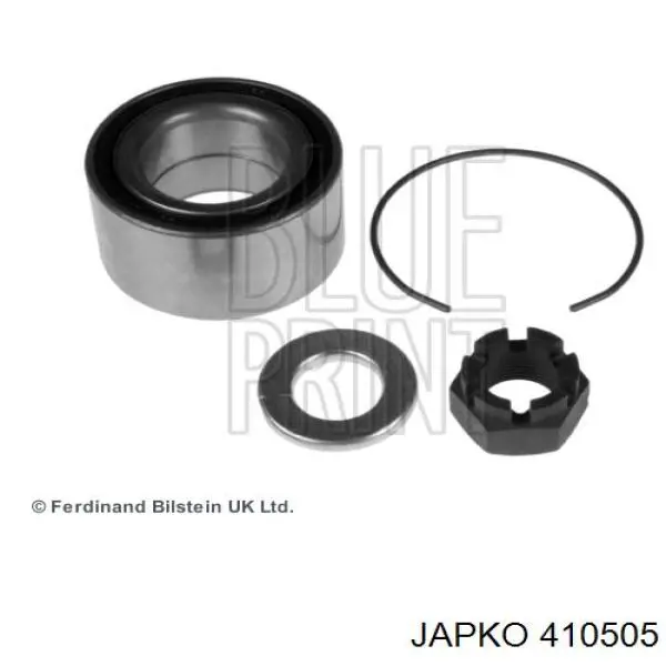 Комплект підшипник маточини передньої Japko 410505 ціна, від 16.47 USD