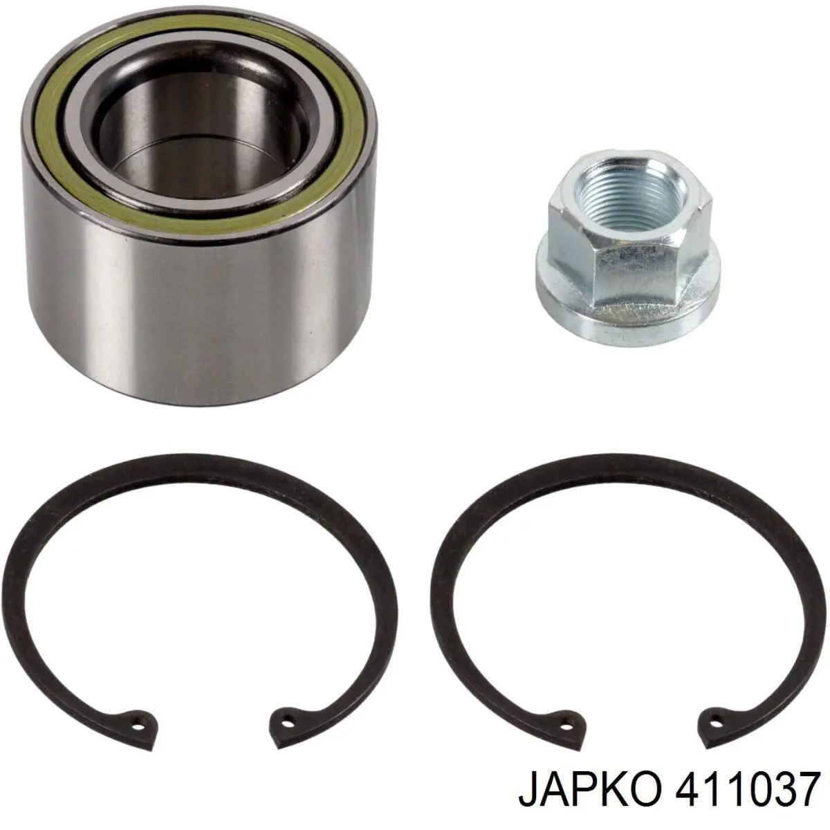 Купити 411037 Japko Підшипник ступиці передньої