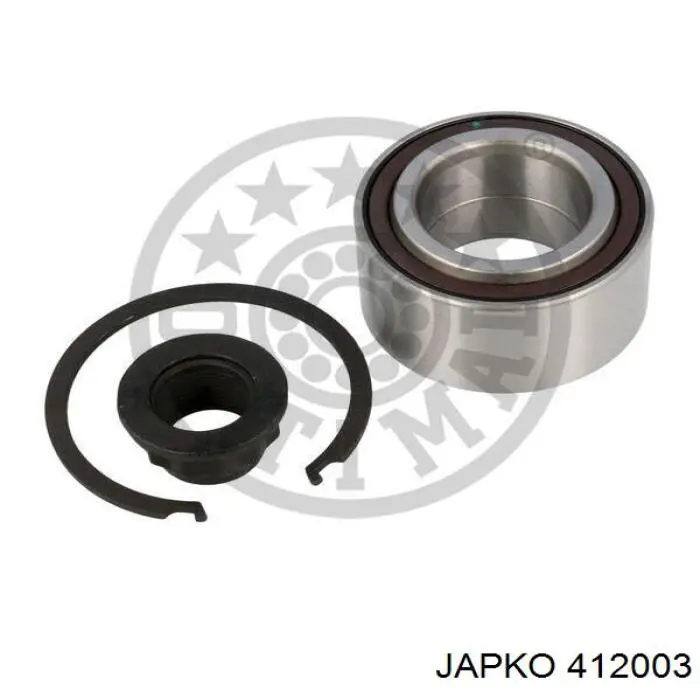 Комплект підшипник маточини передньої Japko 412003 ціна, від 19.07 USD