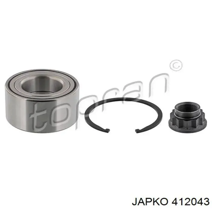 Купити 412043 Japko Підшипник ступиці передньої