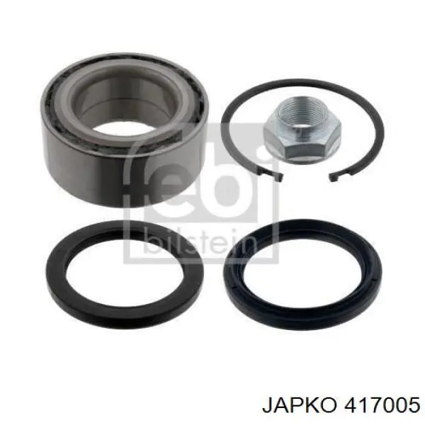Комплект підшипник маточини передньої Japko 417005 ціна, від 21.93 USD