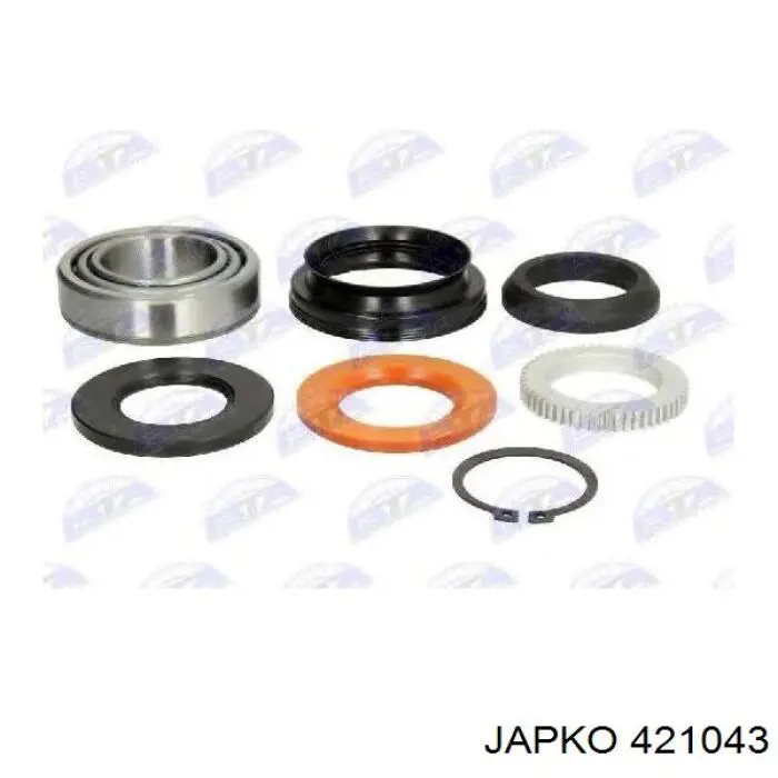 Підшипник піввісі заднього моста Japko 421043 ціна, від 34.56 USD