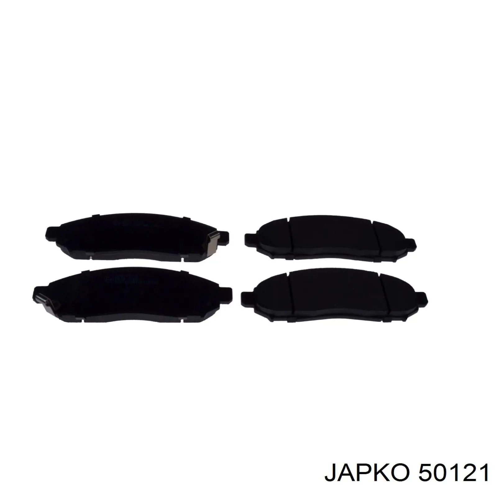 50121 Japko Передні гальмівні колодки