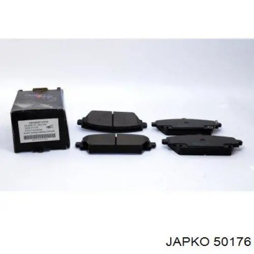 Купити 50176 Japko Колодки гальмівні передні, дискові