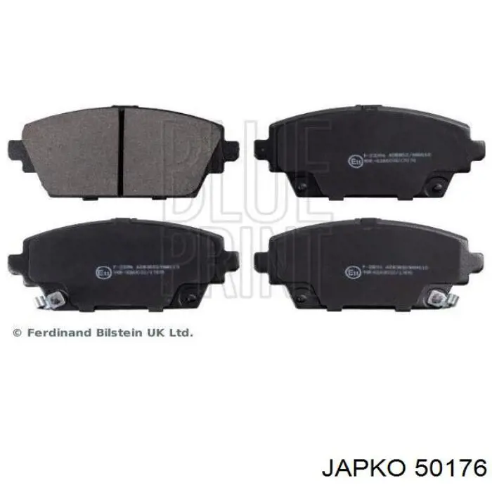 50176 Japko Передні гальмівні колодки