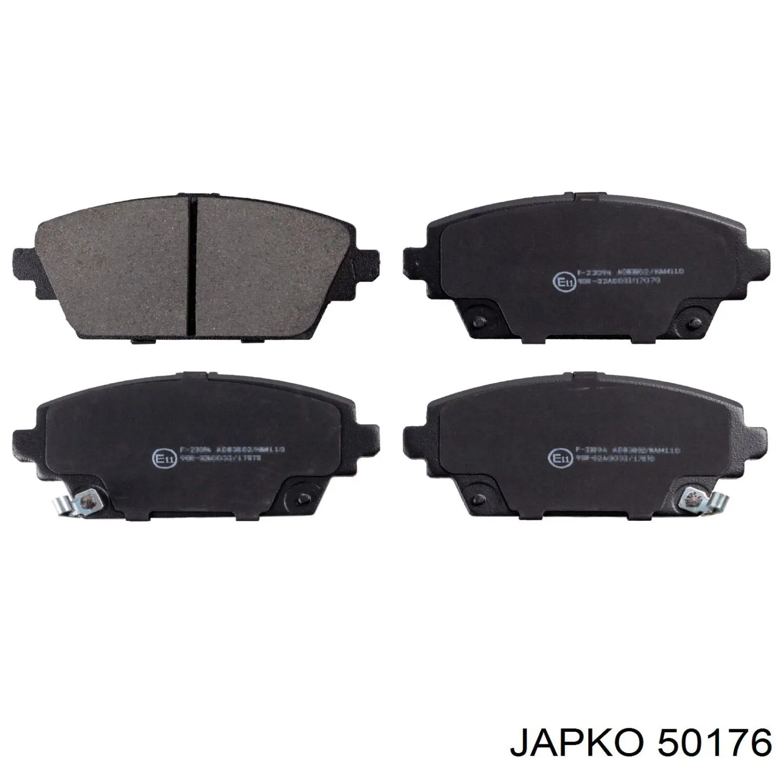 Гальмівні колодки Japko 50176 ціна, від 20.18 USD
