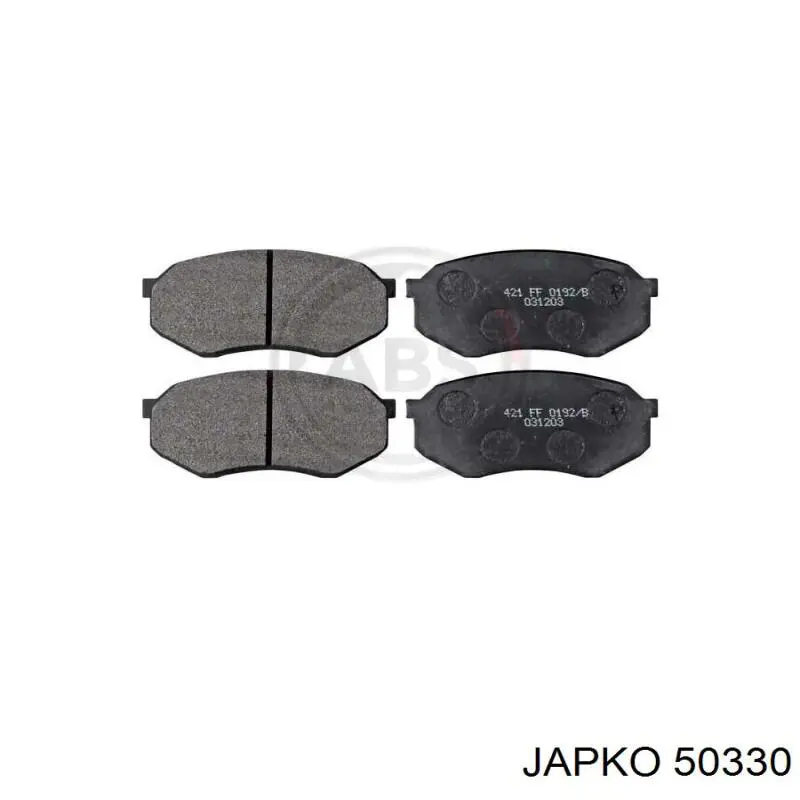 Гальмівні колодки Japko 50330 ціна, від 24.70 USD