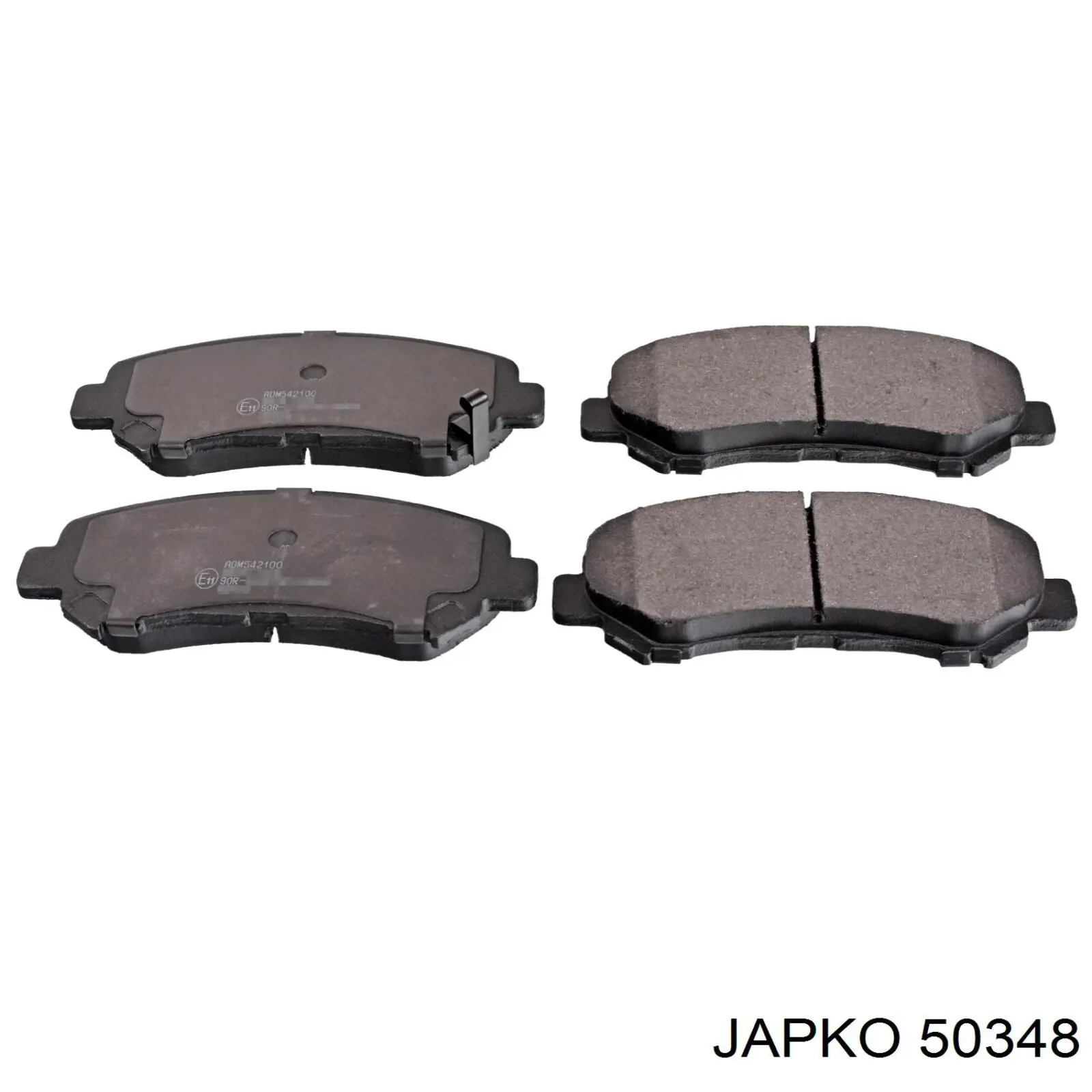 50348 Japko Передні гальмівні колодки