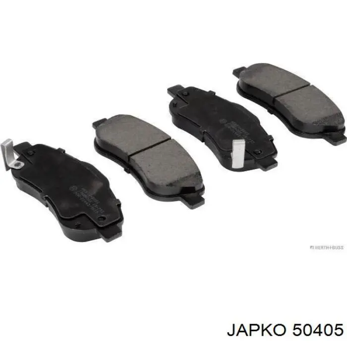 Гальмівні колодки Japko 50405 ціна, від 17.37 USD