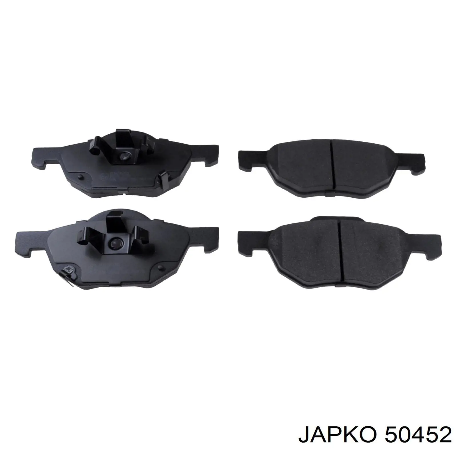Купити 50452 Japko Колодки гальмівні передні, дискові