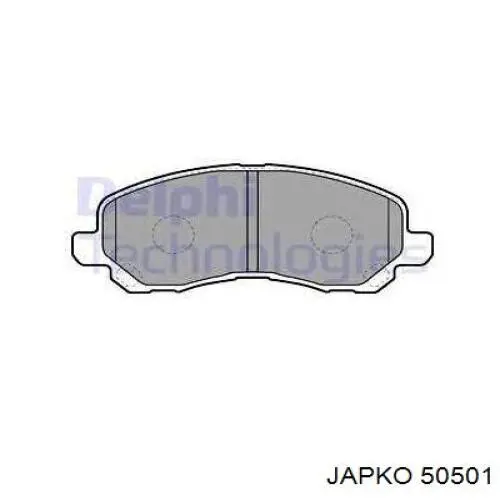Купити 50501 Japko Колодки гальмівні передні, дискові