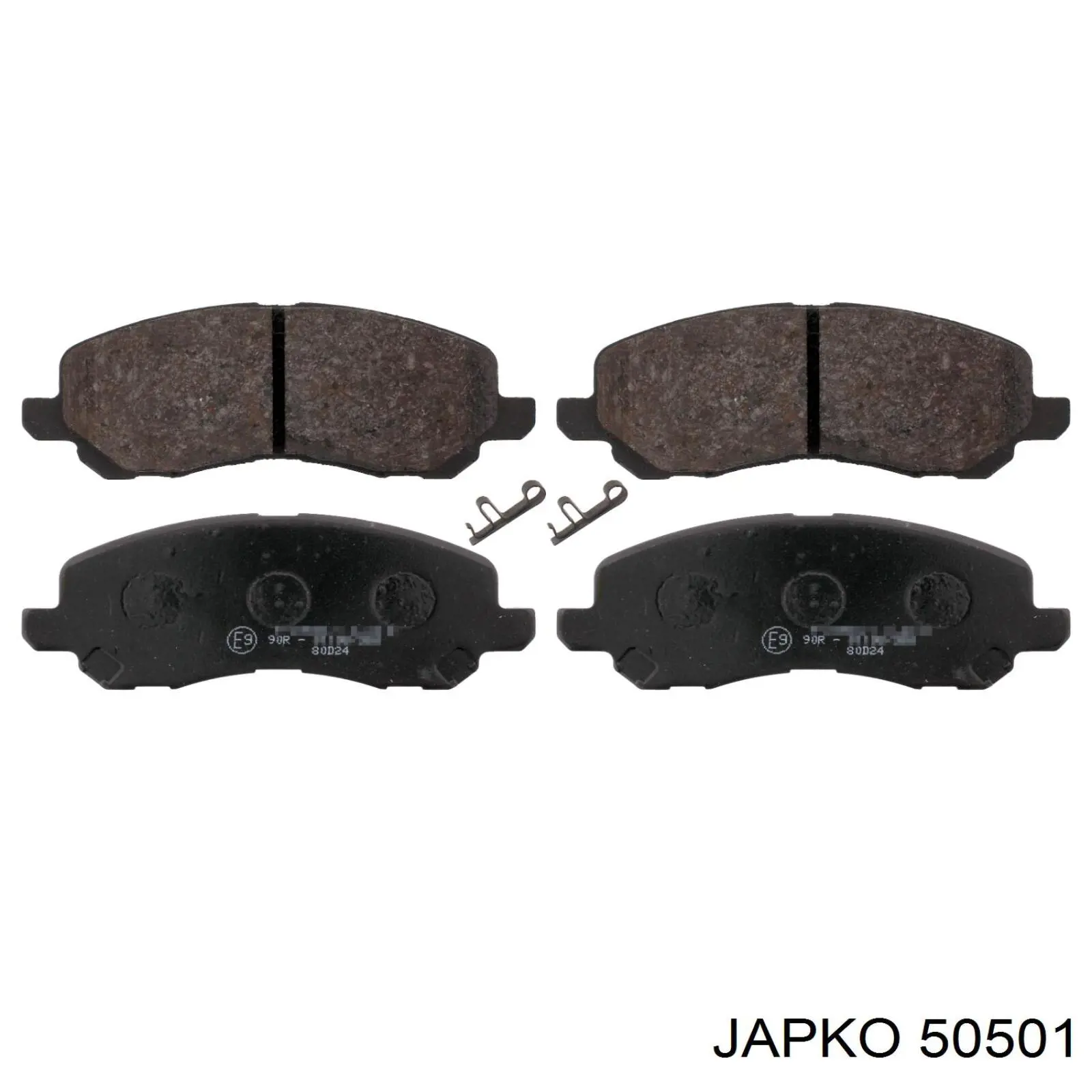 Гальмівні колодки Japko 50501 ціна, від 21.02 USD