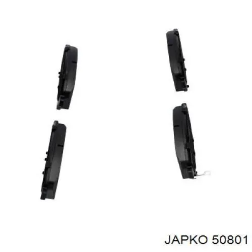 50801 Japko Передні гальмівні колодки