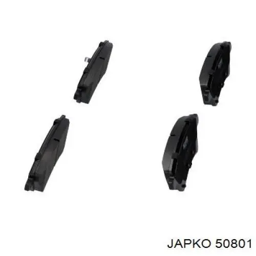 Гальмівні колодки Japko 50801 ціна, від 22.39 USD