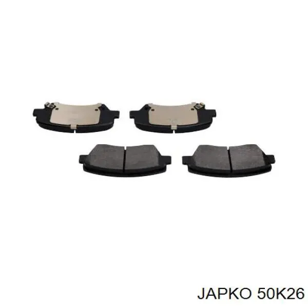 Тормозні колодки Japko 50K26