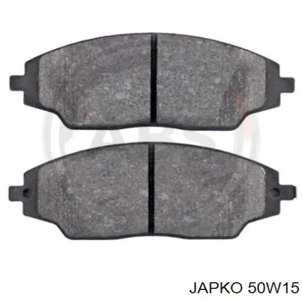 Купити 50W15 Japko Колодки гальмівні передні, дискові