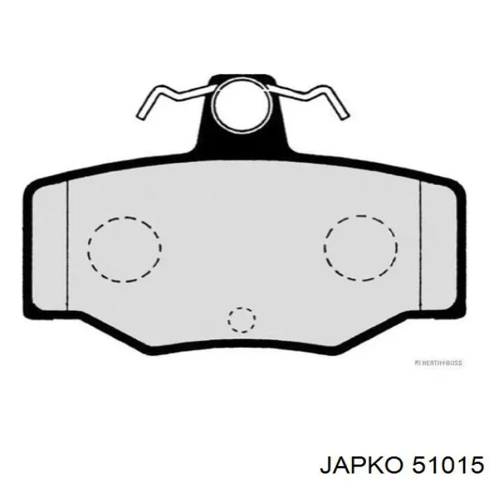 Купити 51015 Japko Задні колодки