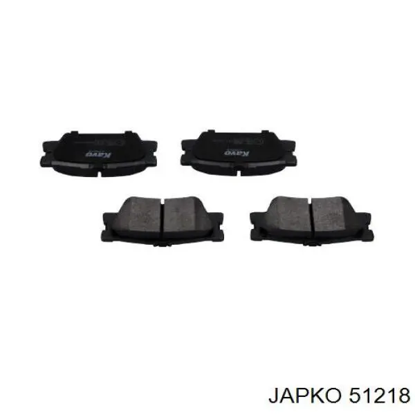 Купити 51218 Japko Задні колодки