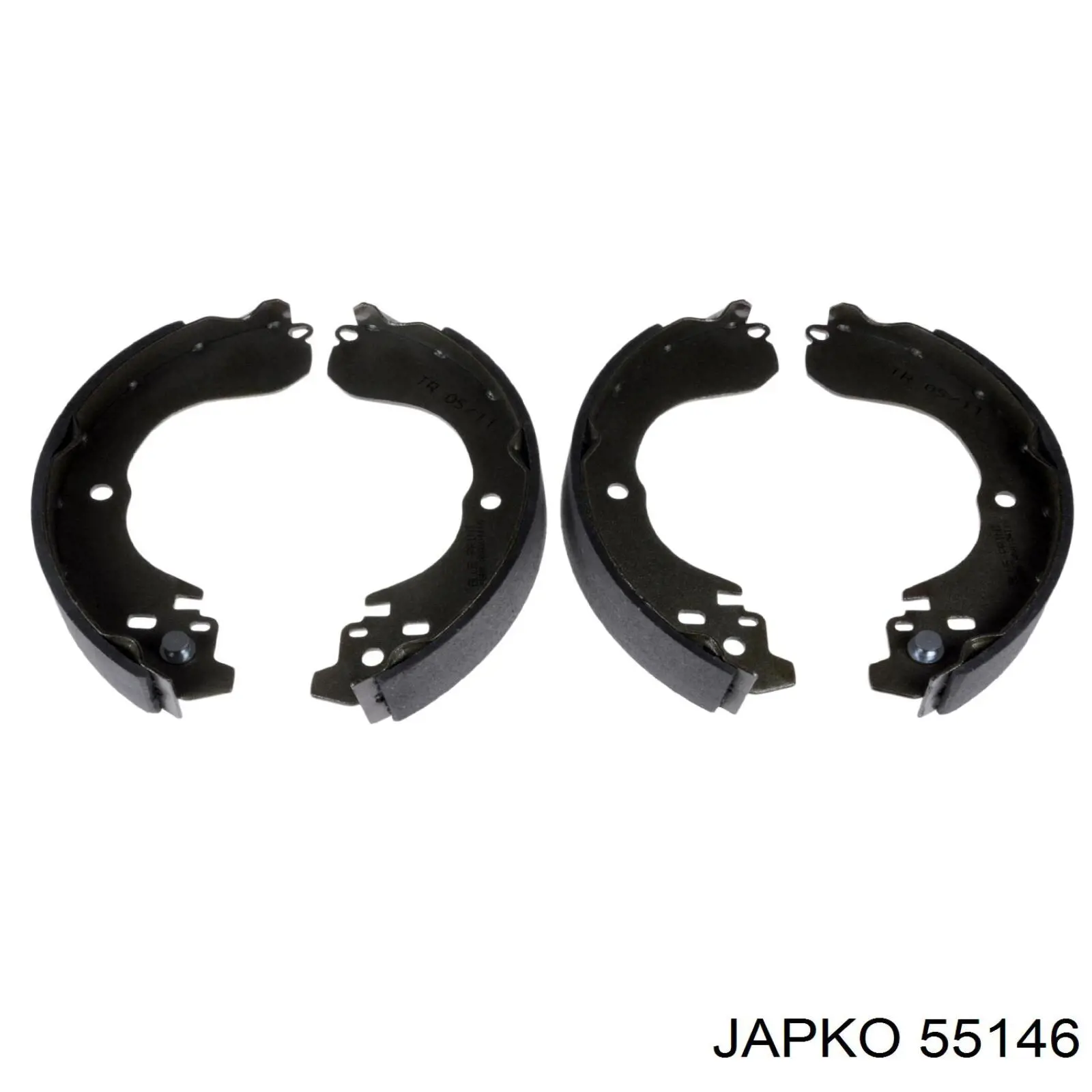 Колодки гальмові задні, барабанні Japko 55146 ціна, від 24.26 USD
