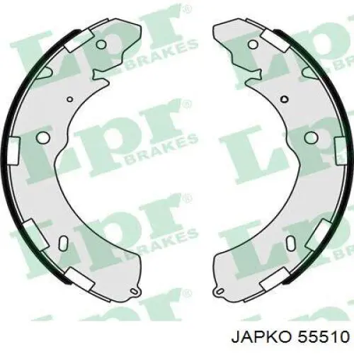 55510 Japko колодки гальмові задні, дискові