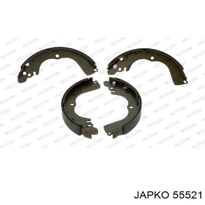 Купити 55521 Japko Колодки гальмові задні, барабанні