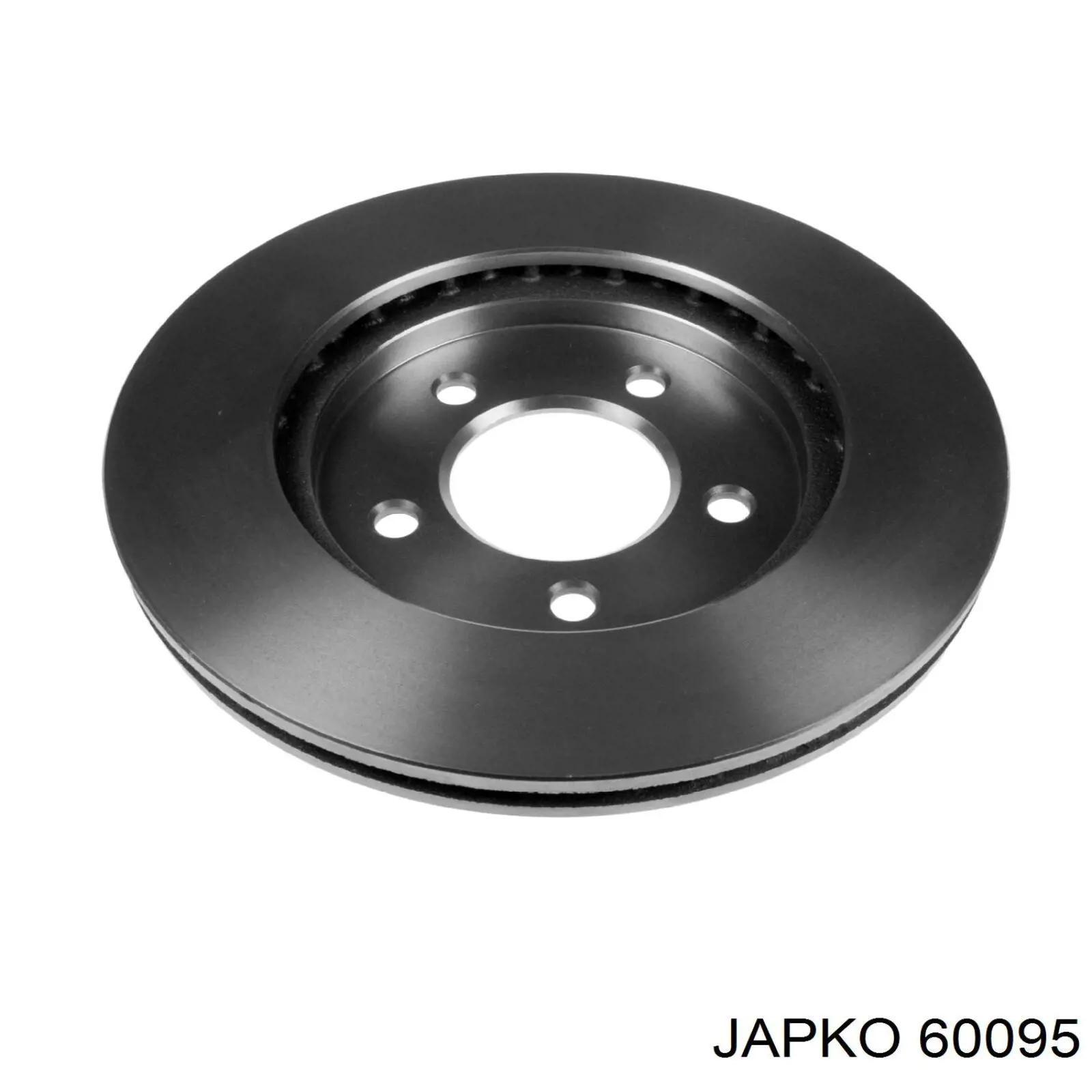 60095 Japko диск гальмівний передній