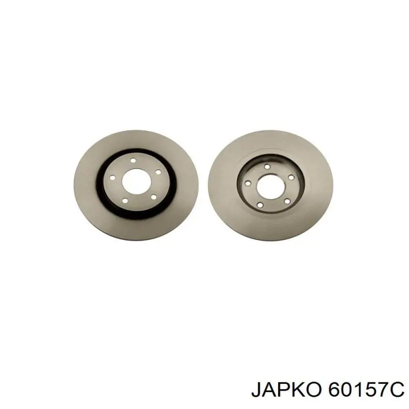 Гальмівні диски передні 60157C Japko