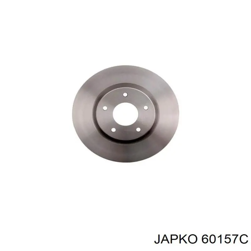 Диск гальмівний передній Japko 60157C