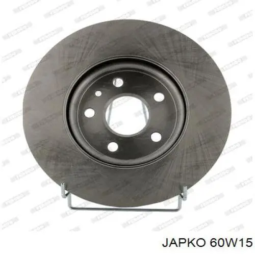 60W15 Japko диск гальмівний передній