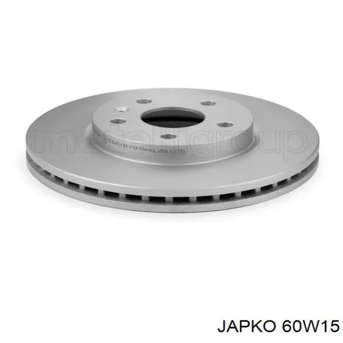 Диск переднього гальма Japko 60W15 ціна, від 40.55 USD