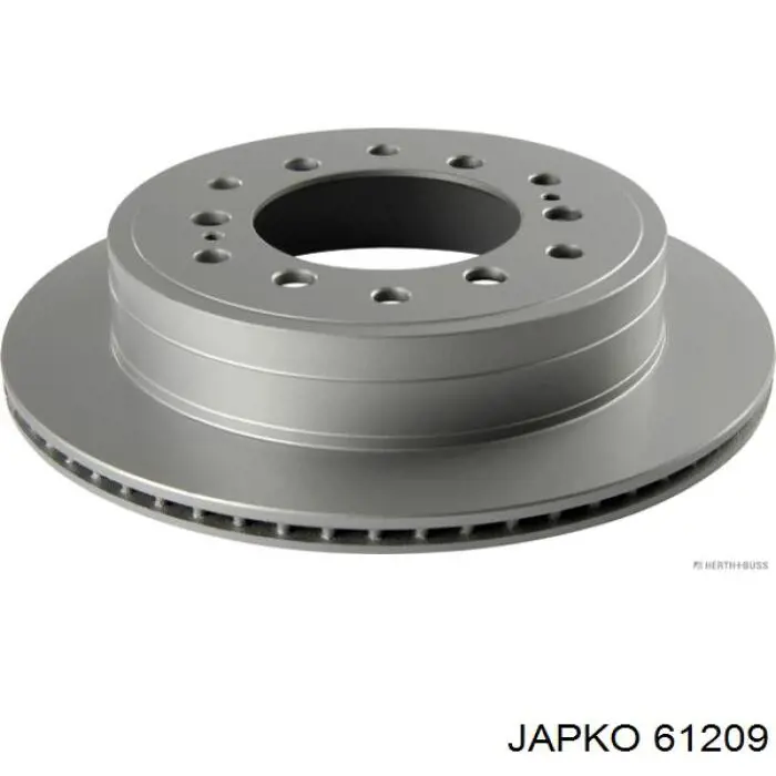 Задні дискові гальма Japko 61209 ціна, від 50.21 USD