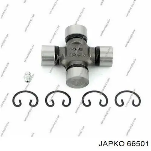 Хрестовина карданного валу, переднього Japko 66501 ціна, від 9.62 USD