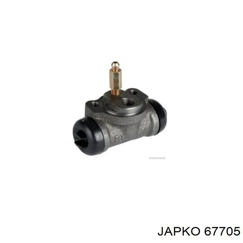 Циліндр гальмівний колісний/робочий, задній Japko 67705 ціна, від 10.83 USD