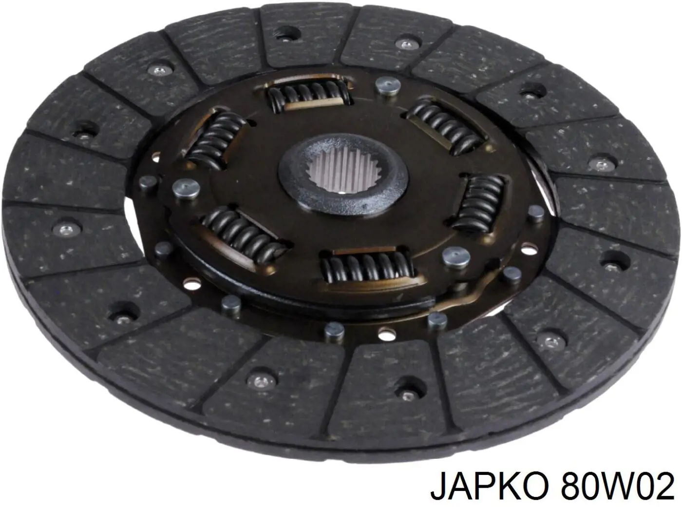 80W02 Japko диск зчеплення