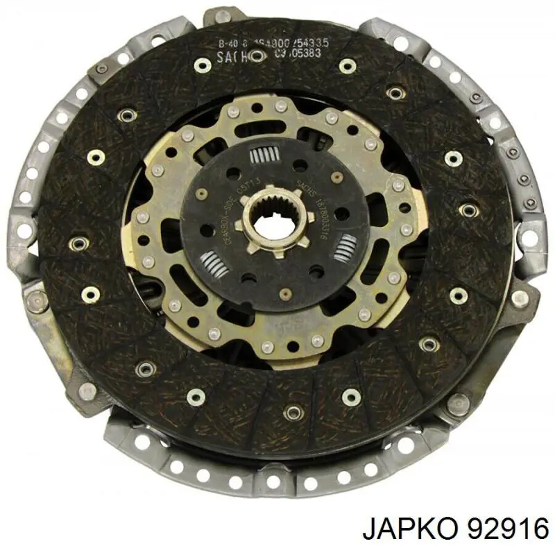 Комплект зчеплення (3 частини) Japko 92916 ціна, від 180.04 USD