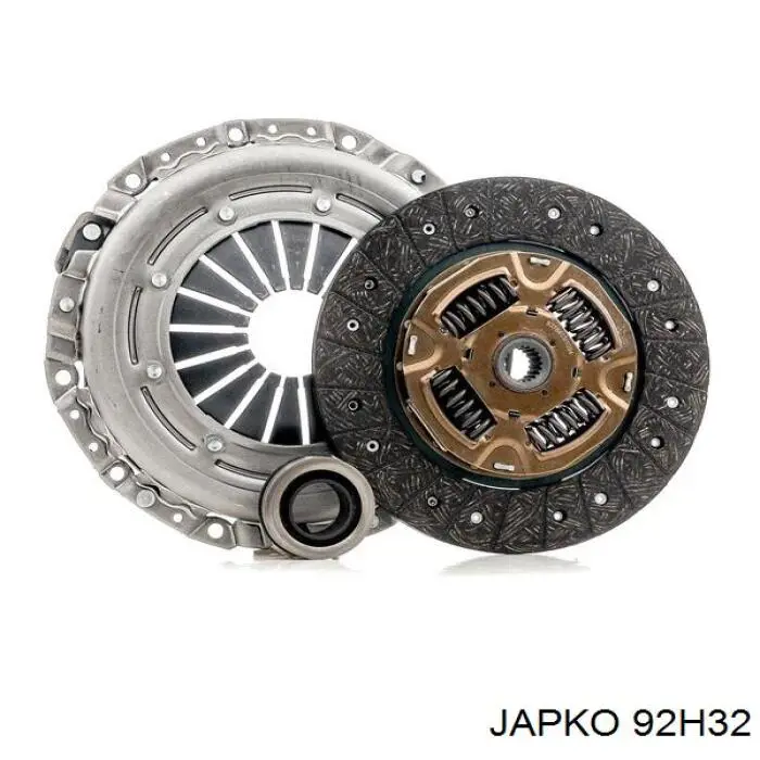 Купити 92H32 Japko Комплект зчеплення (диск, корзина, підшипник)