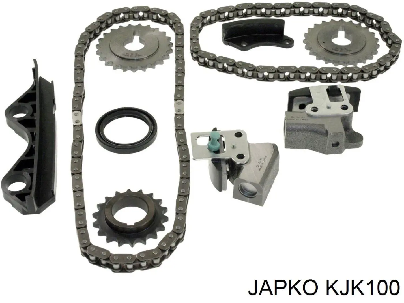 Ланцюг ГРМ, комплект Japko KJK100 ціна, від 97.16 USD