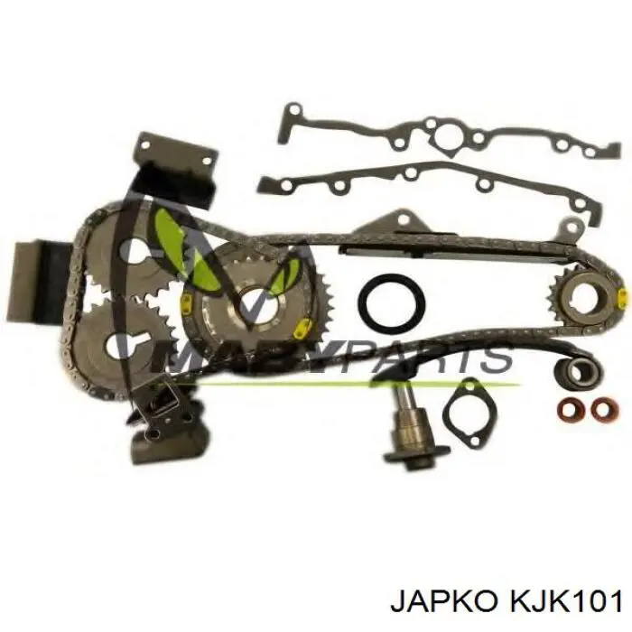 Ланцюг ГРМ, комплект Japko KJK101 ціна, від 96.42 USD