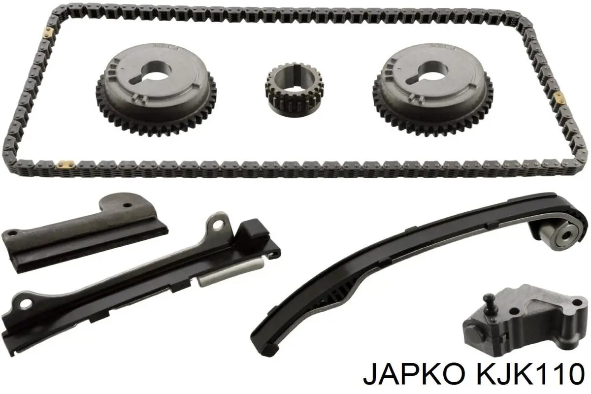 Комплект ланцюга ГРМ KJK110 Japko