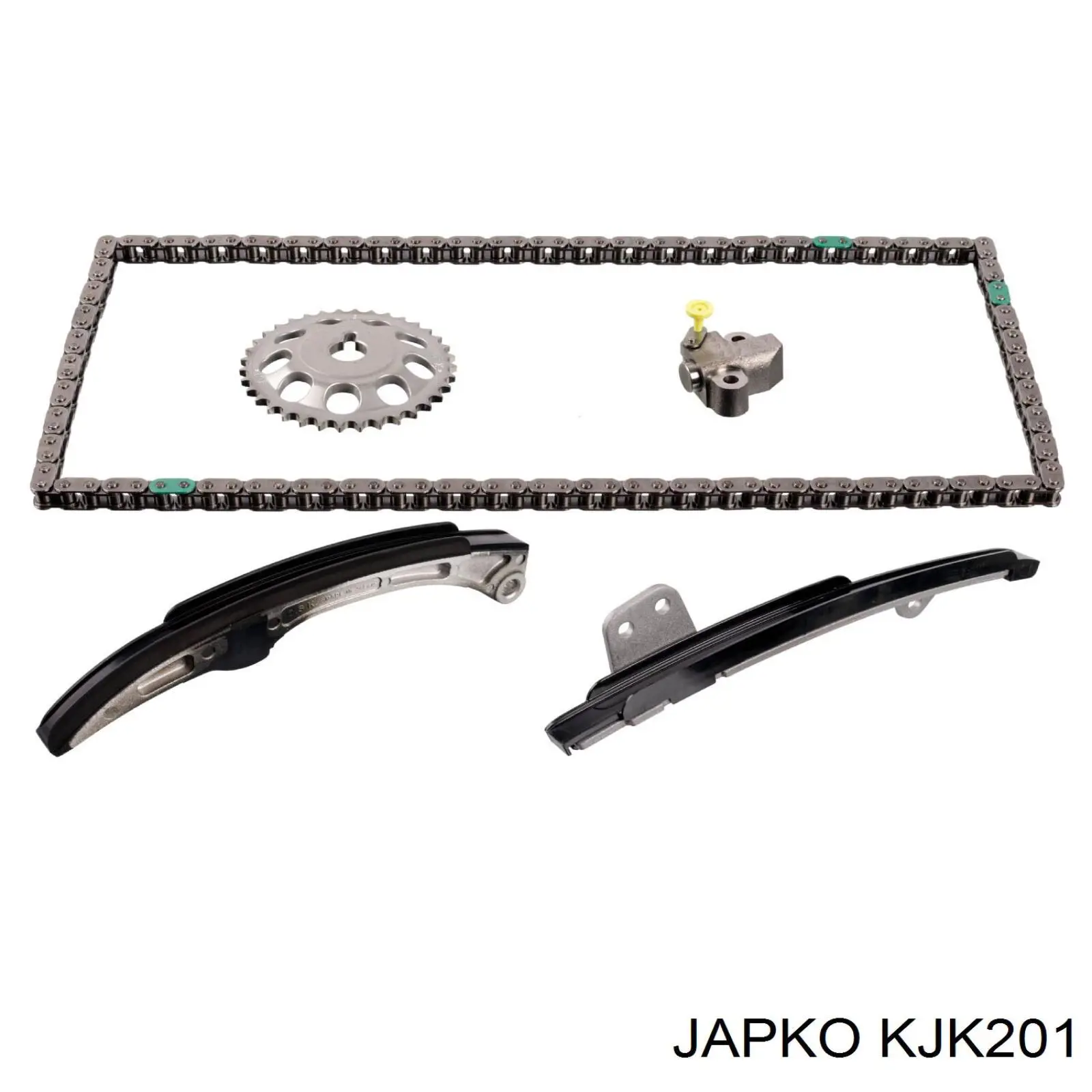 Ланцюг ГРМ, комплект Japko KJK201