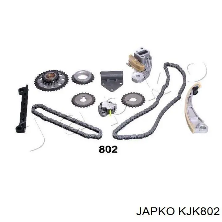 Купити KJK802 Japko Комплект ланцюга ГРМ