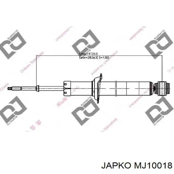 Амортизатор задній MJ10018 Japko