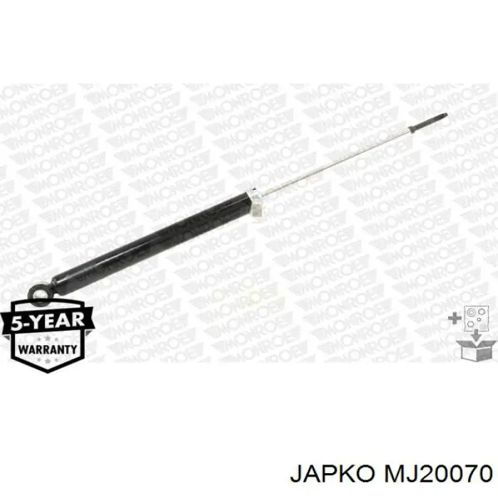 Амортизатор задній, правий MJ20070 Japko