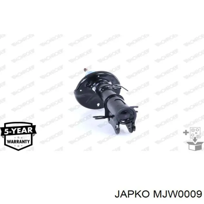 Амортизатора передній лівий P96653231 General Motors
