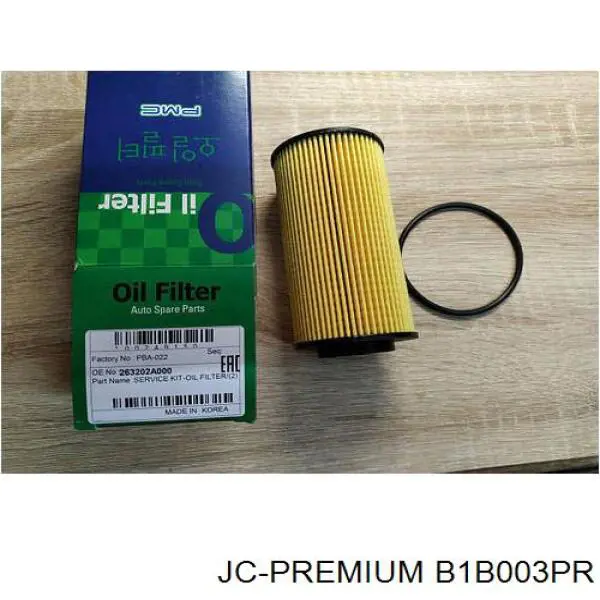 Масляний фільтр B1B003PR JC Premium