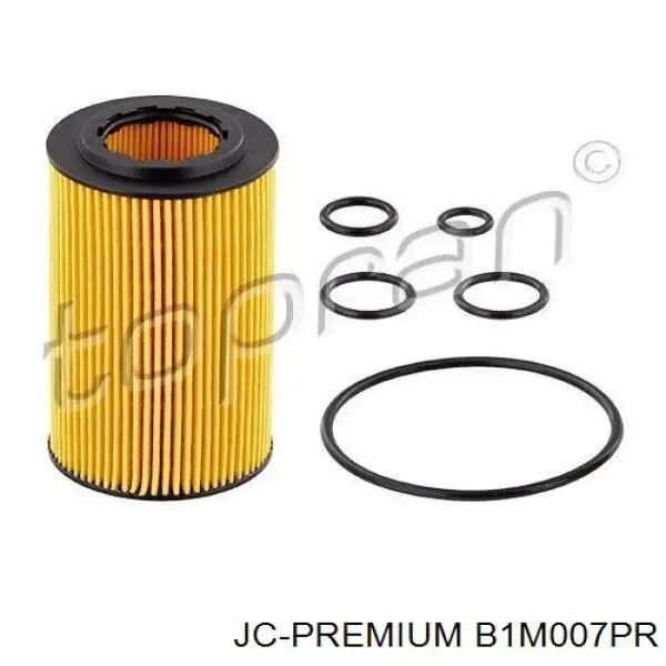 Масляний фільтр двигуна JC Premium B1M007PR ціна, від 4.78 USD