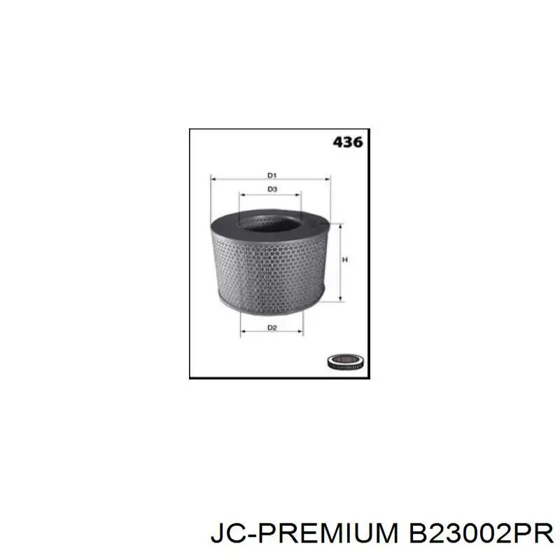 Купити B23002PR JC Premium Автомобільний фільтр повітря
