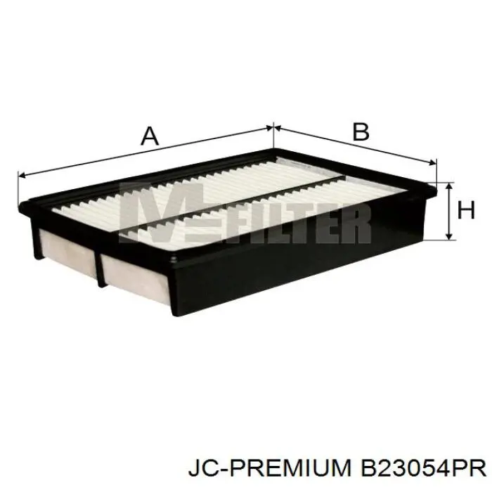 Повітряний фільтр B23054PR JC Premium